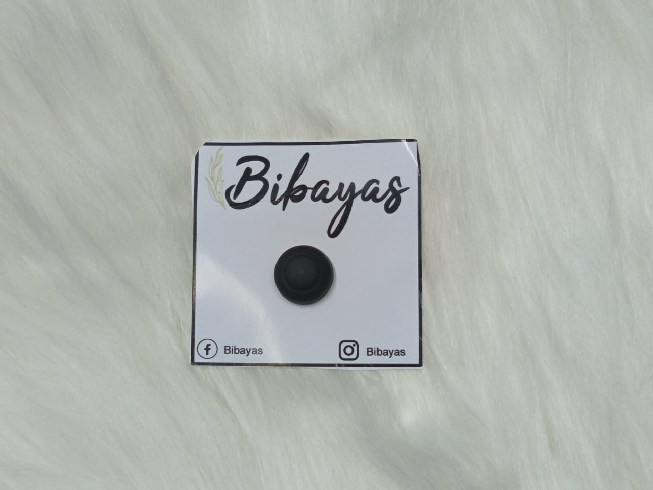 Hijab Magnet button Black