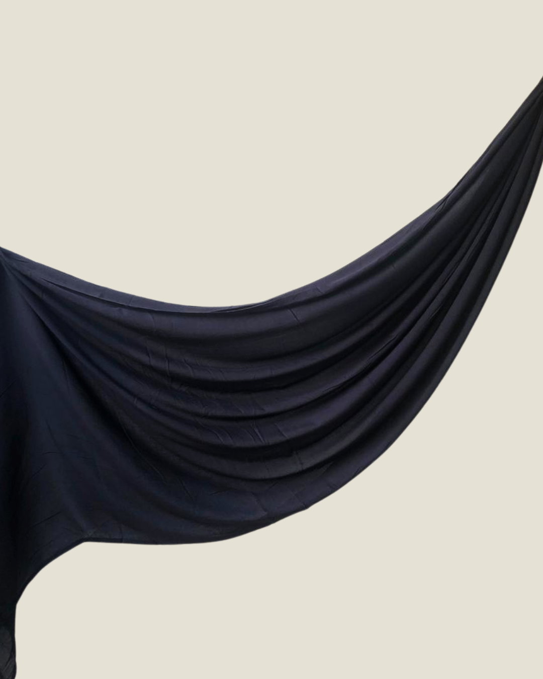 Modal Hijab-Black 001