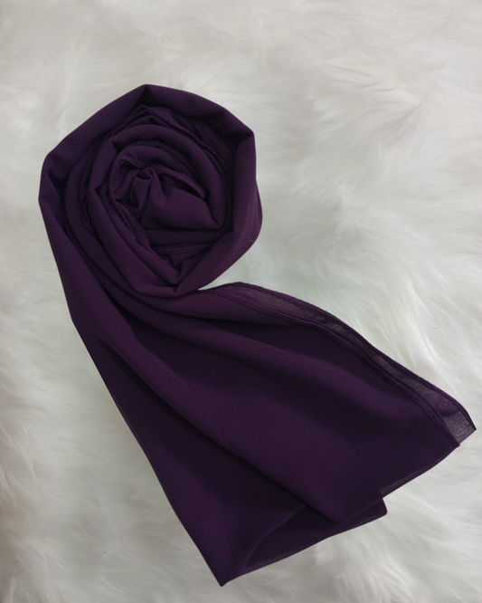 Georgette -Purple 12