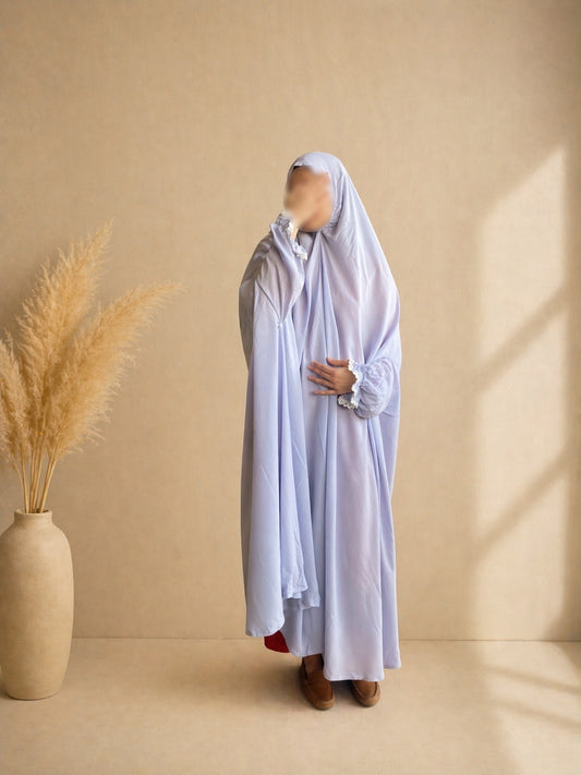 Namaz Gown Sky Blue