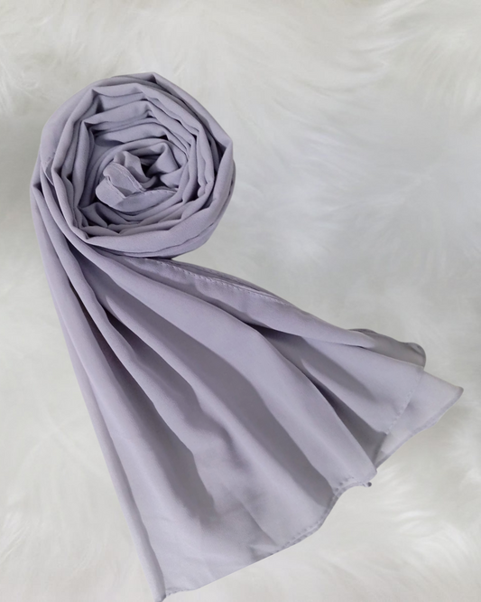 Georgette -Steel grey 23
