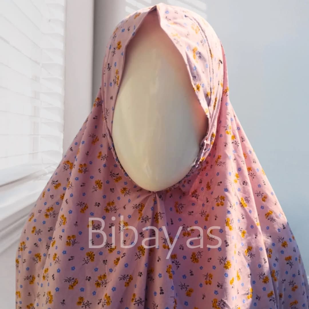Dusty Pink Namaz Gown