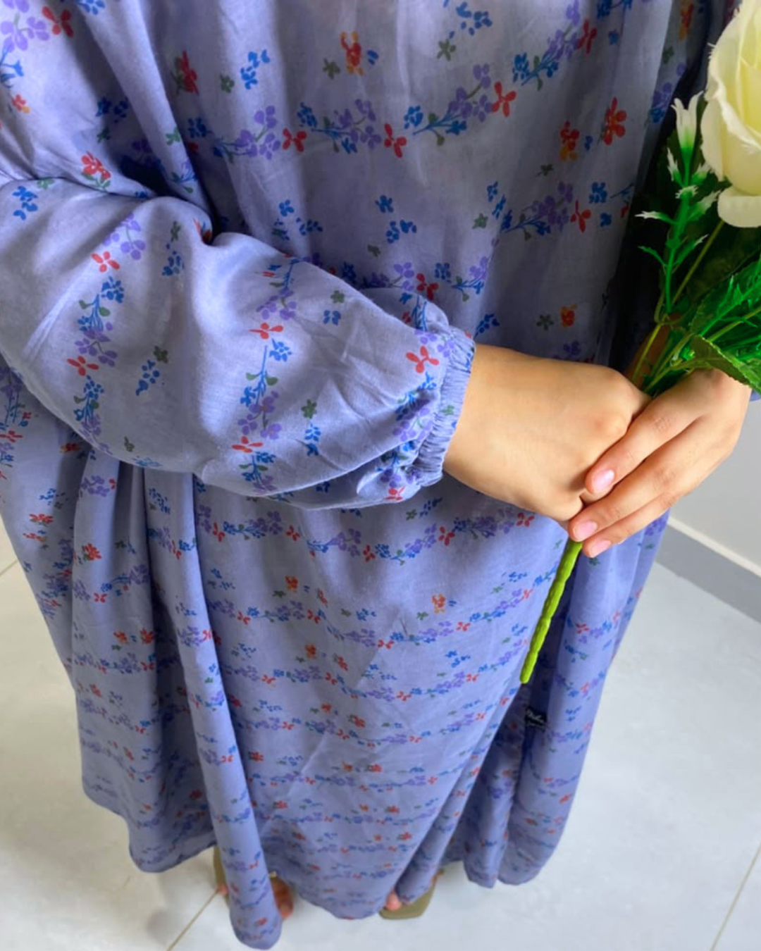 Floral Dream Namaz Gown