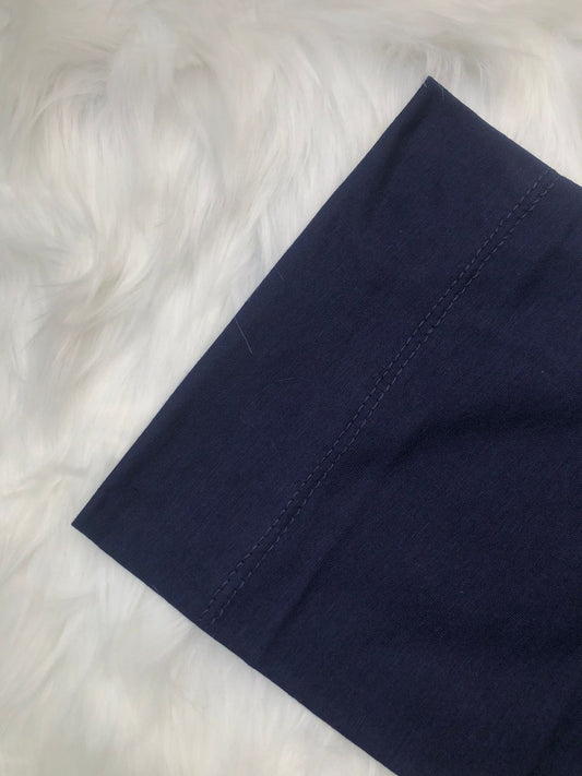 Bonnet hijab cap -Navy Blue