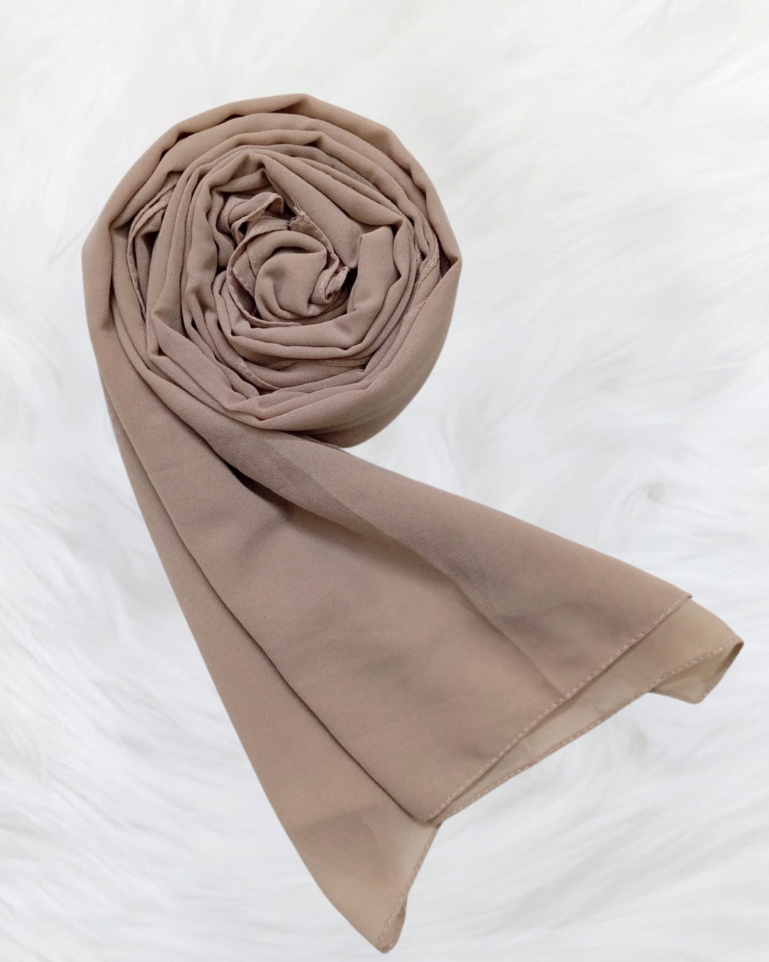 Georgette Hijab -08 beige