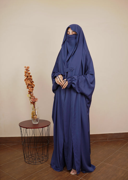 Jilbab-Navy Blue