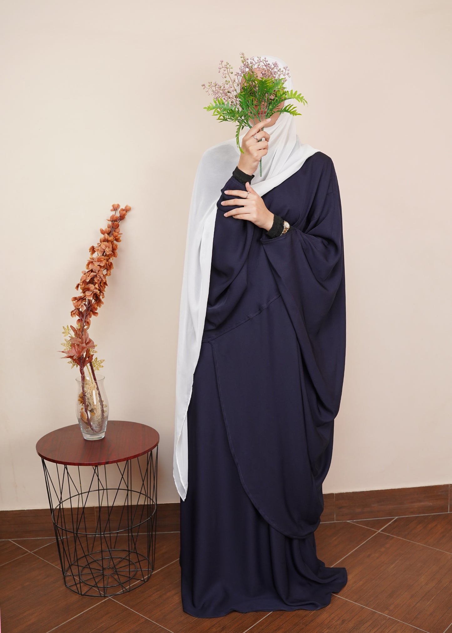 Modest Skirt -Navy Blue