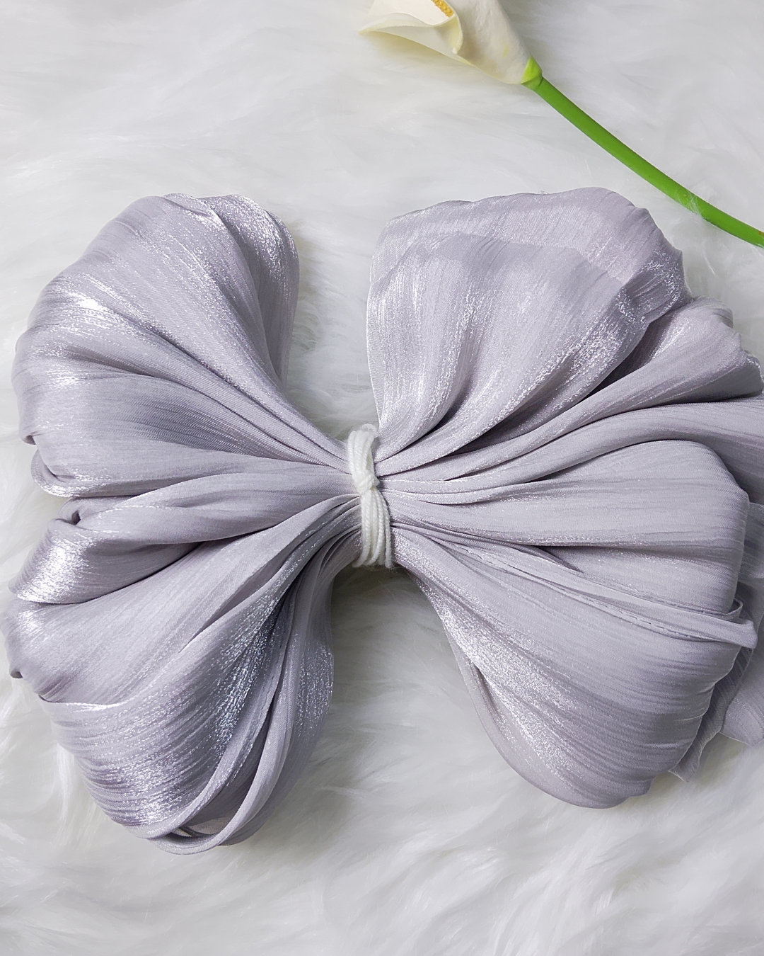 Luxury Silk LIght Grey