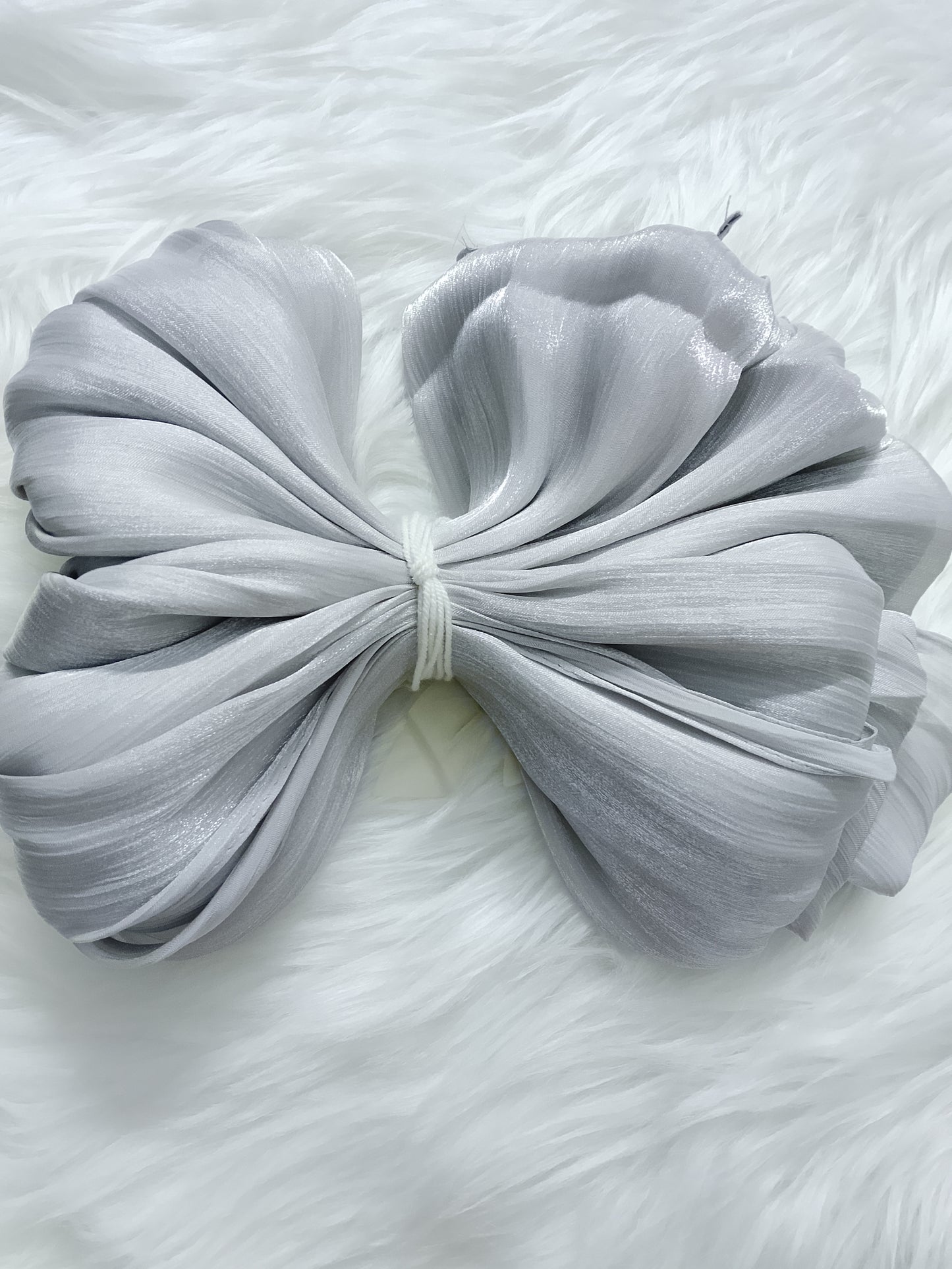 Luxury Silk Silver 4