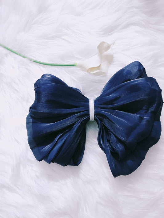 Luxury Silk Navy 20