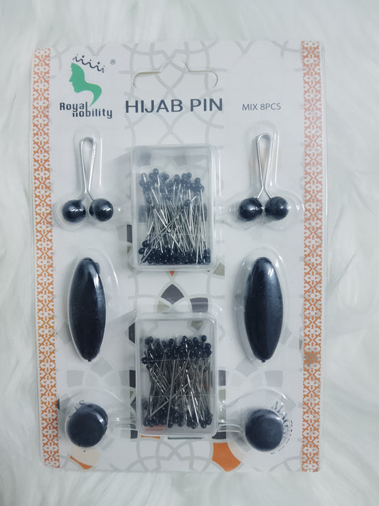 Hijab Pins TravelKit -Black