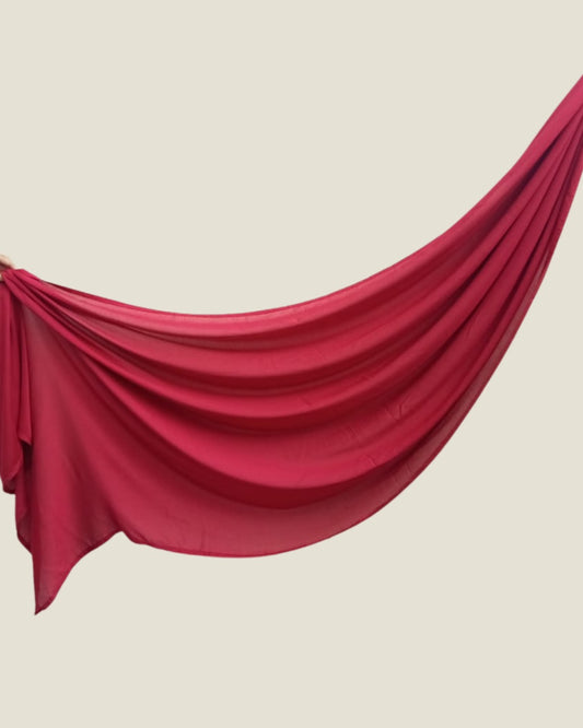 Modal Hijab -Respberry Red 012