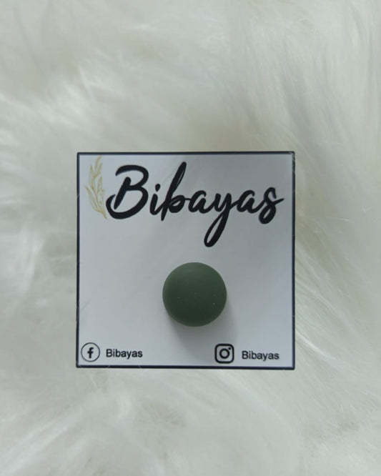 Hijab Magnet Dark Green Circle