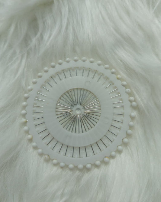 Hijab Pins Cd White