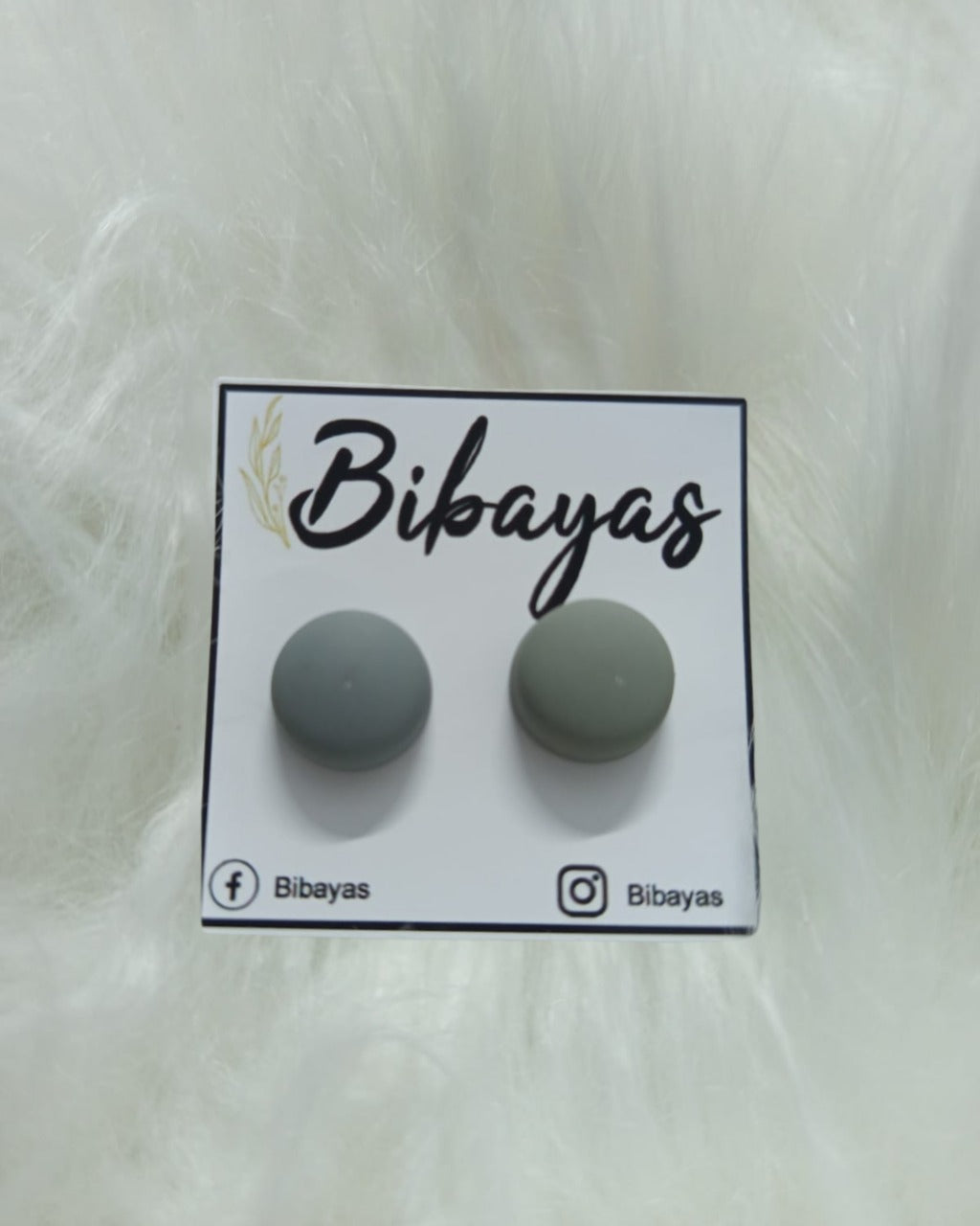 Hijab Magnet Grey Pair