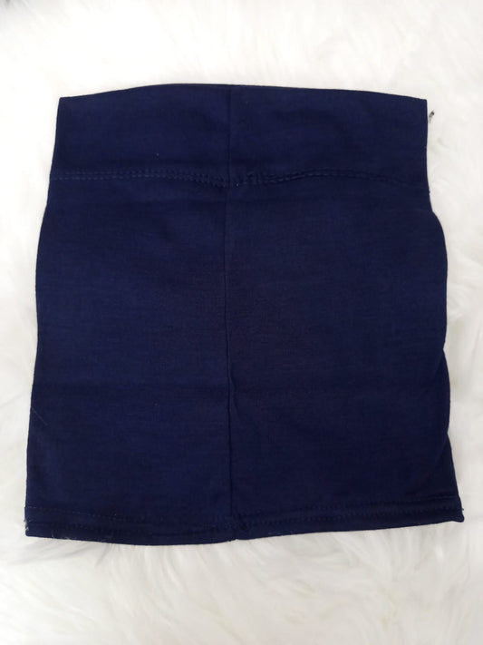 Bonnet Hijab Cap -Navy Blue