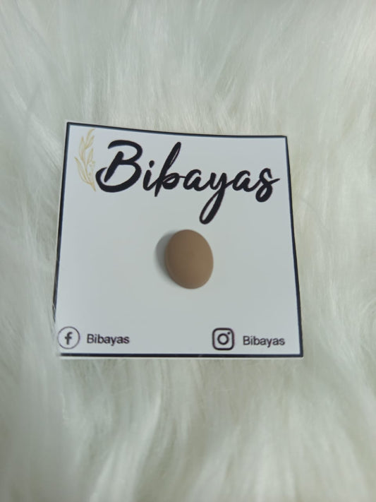 Hijab Magnet Light Brown oval