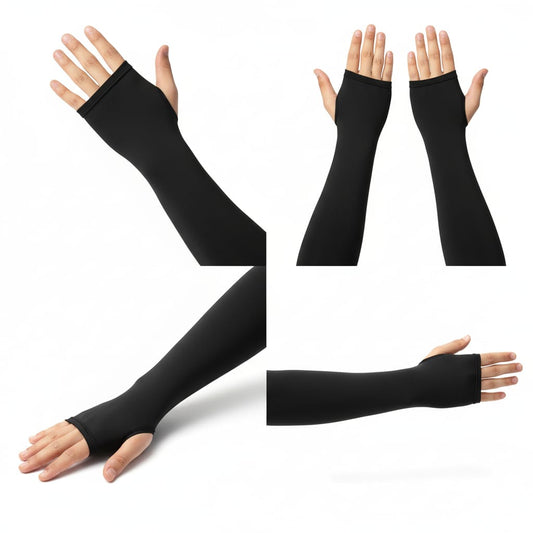 Modest sleeves -Black