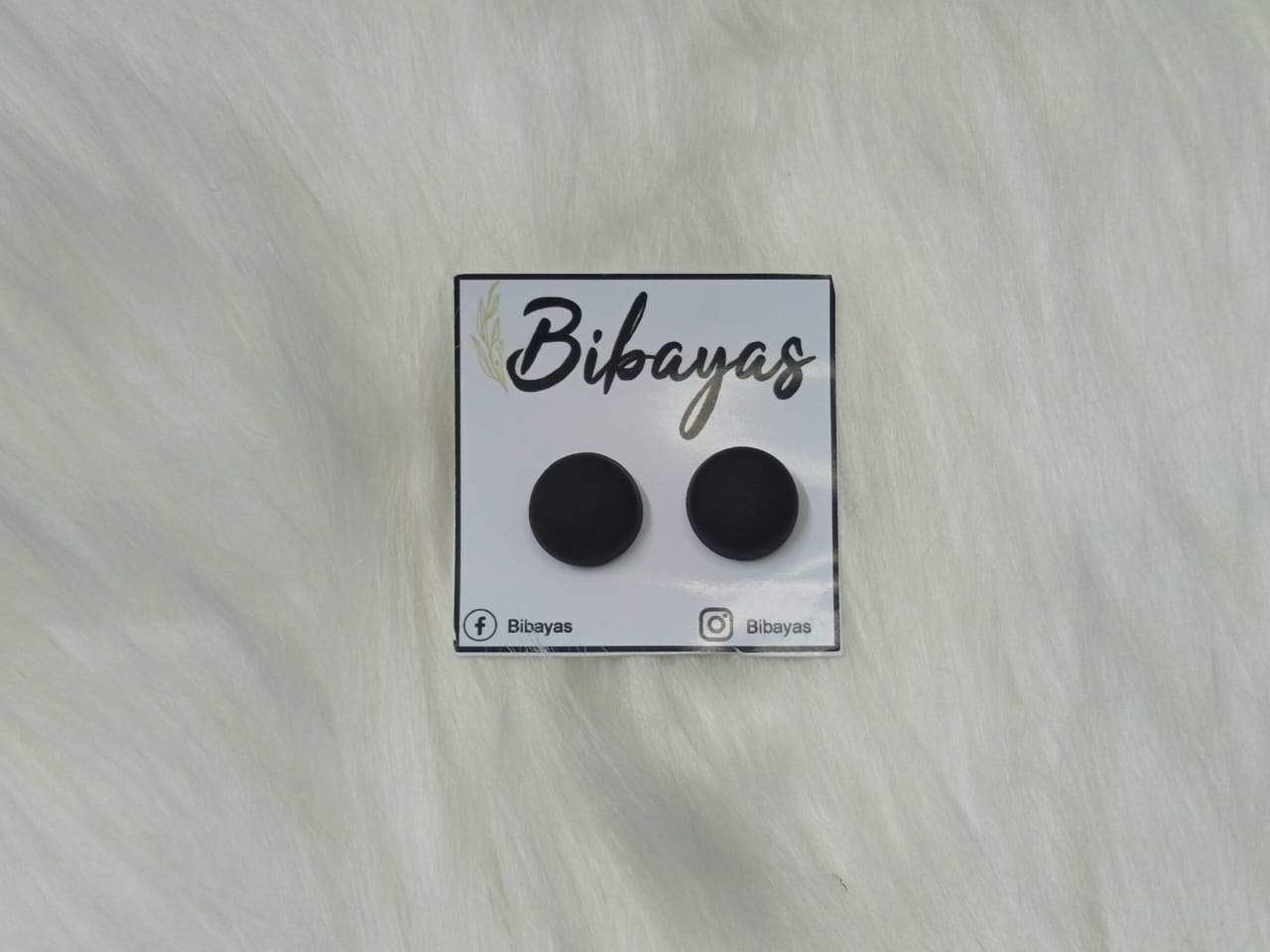 Hijab Magnets Black pair