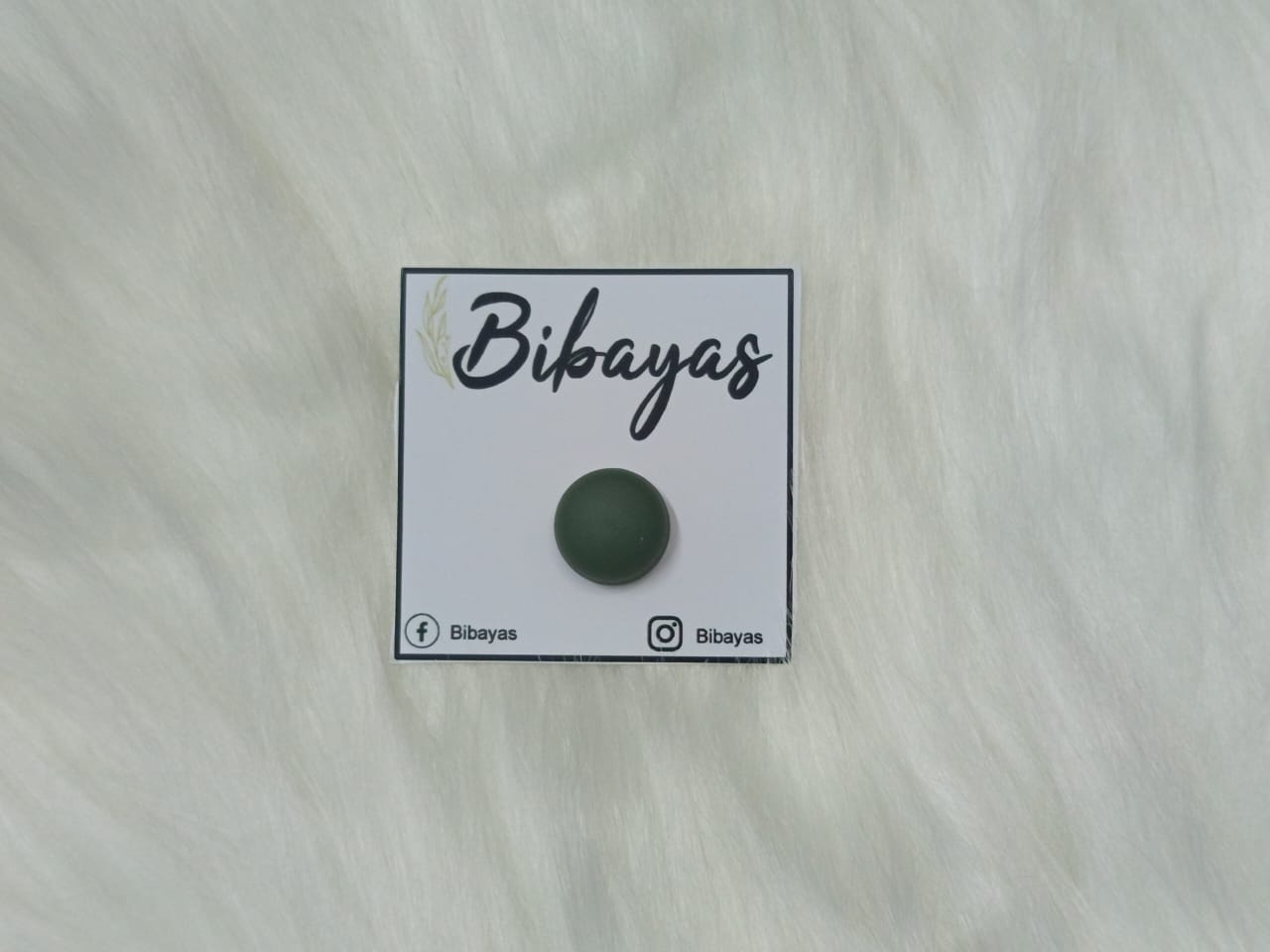 Hijab Magnet Dark Green