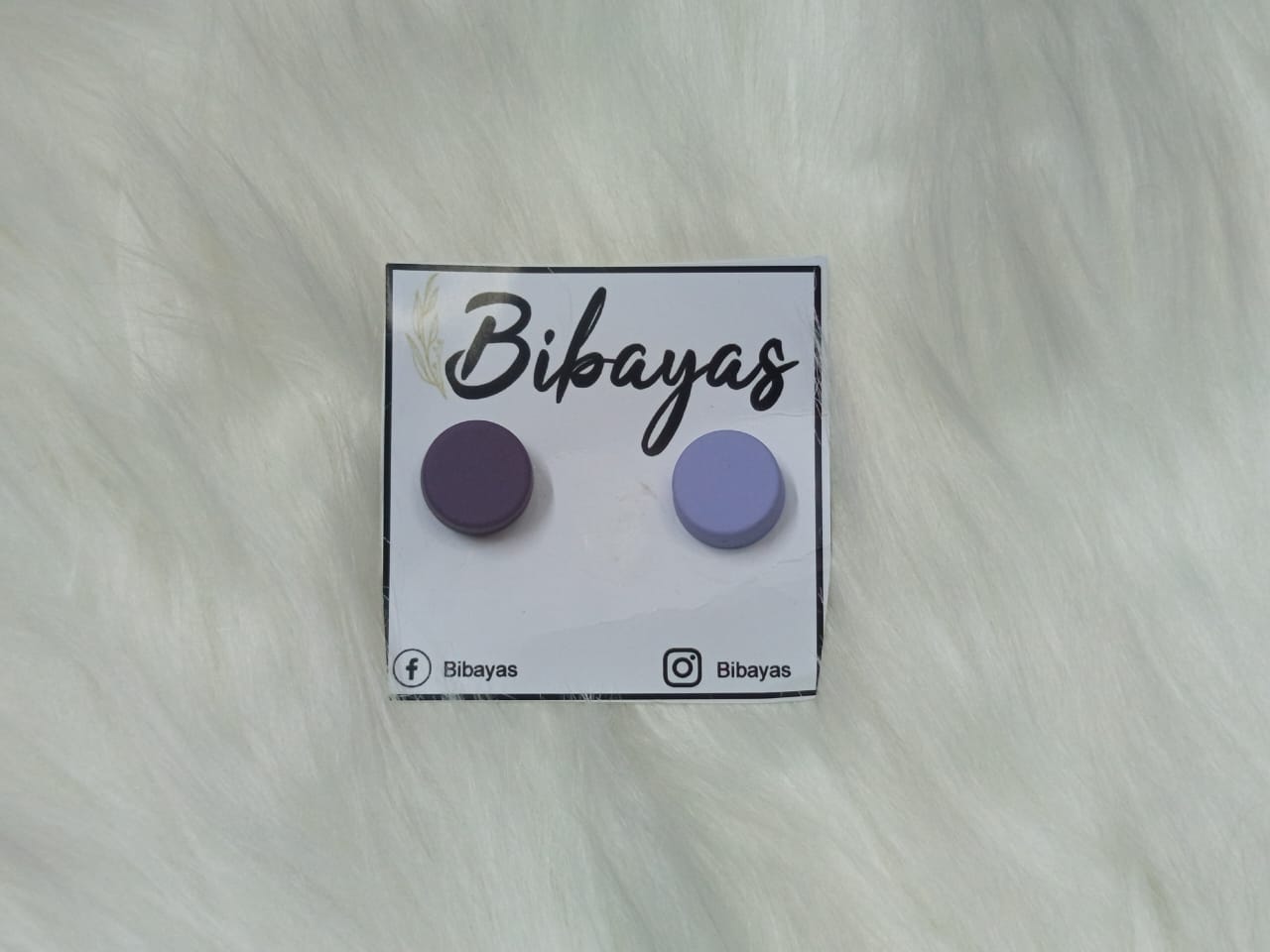 Hijab Magnets Pair -purple