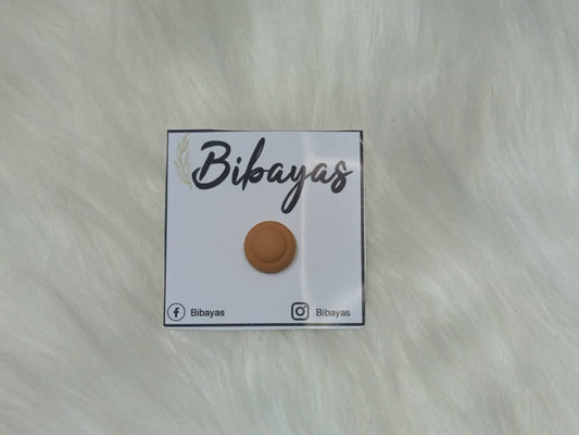 Hijab Magnet button  Musturd