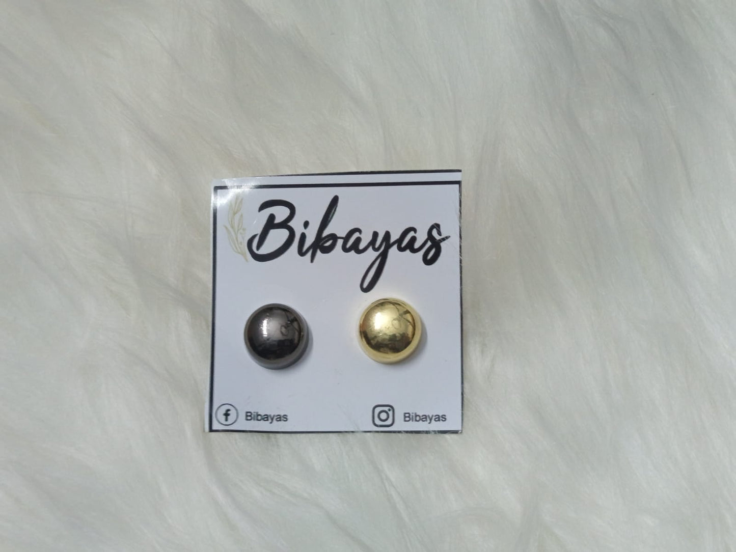 Hijab Magnet Gun Metal &gold