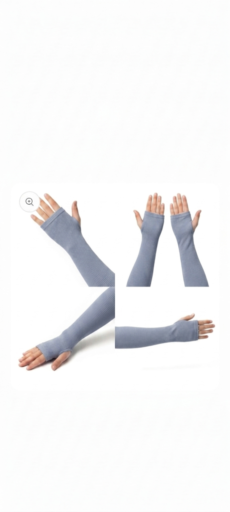 Modest Sleeves Grey